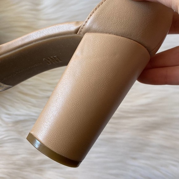 INC International Concepts Women’s Lexini Two-Piece Sandal Dark Almond 9M - Picture 11 of 15